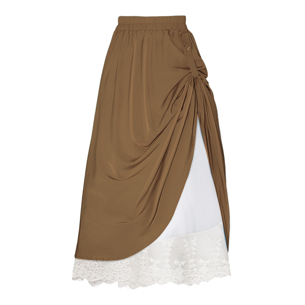 Saia Steampunk Feminina, Saia  - Skirts avaliação e preço