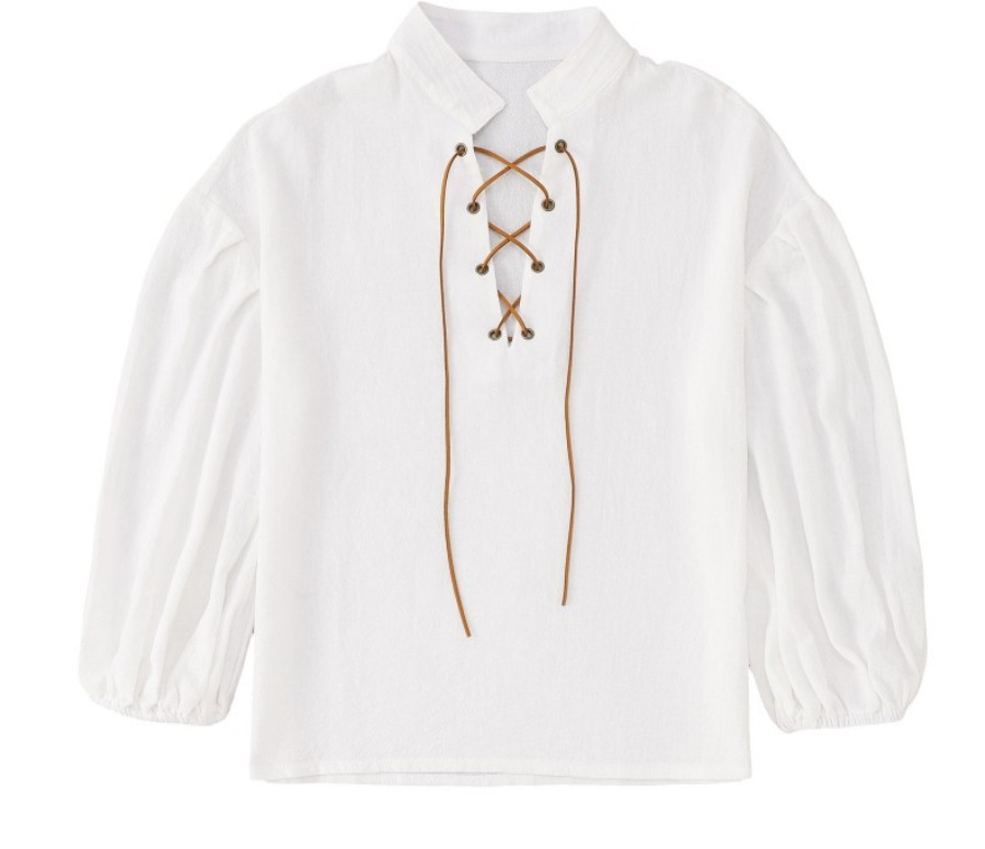 Camisa Pirata Medieval para Me - Tops avaliação e preço
