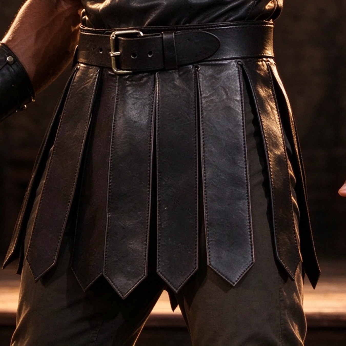 Saia de Batalha de Cavaleiro R - Skirts avaliação e preço