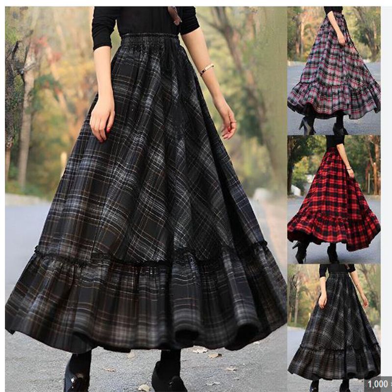 Saia Elegante Francesa de Prim - French Vintage Floral Midi Dress avaliação e preço