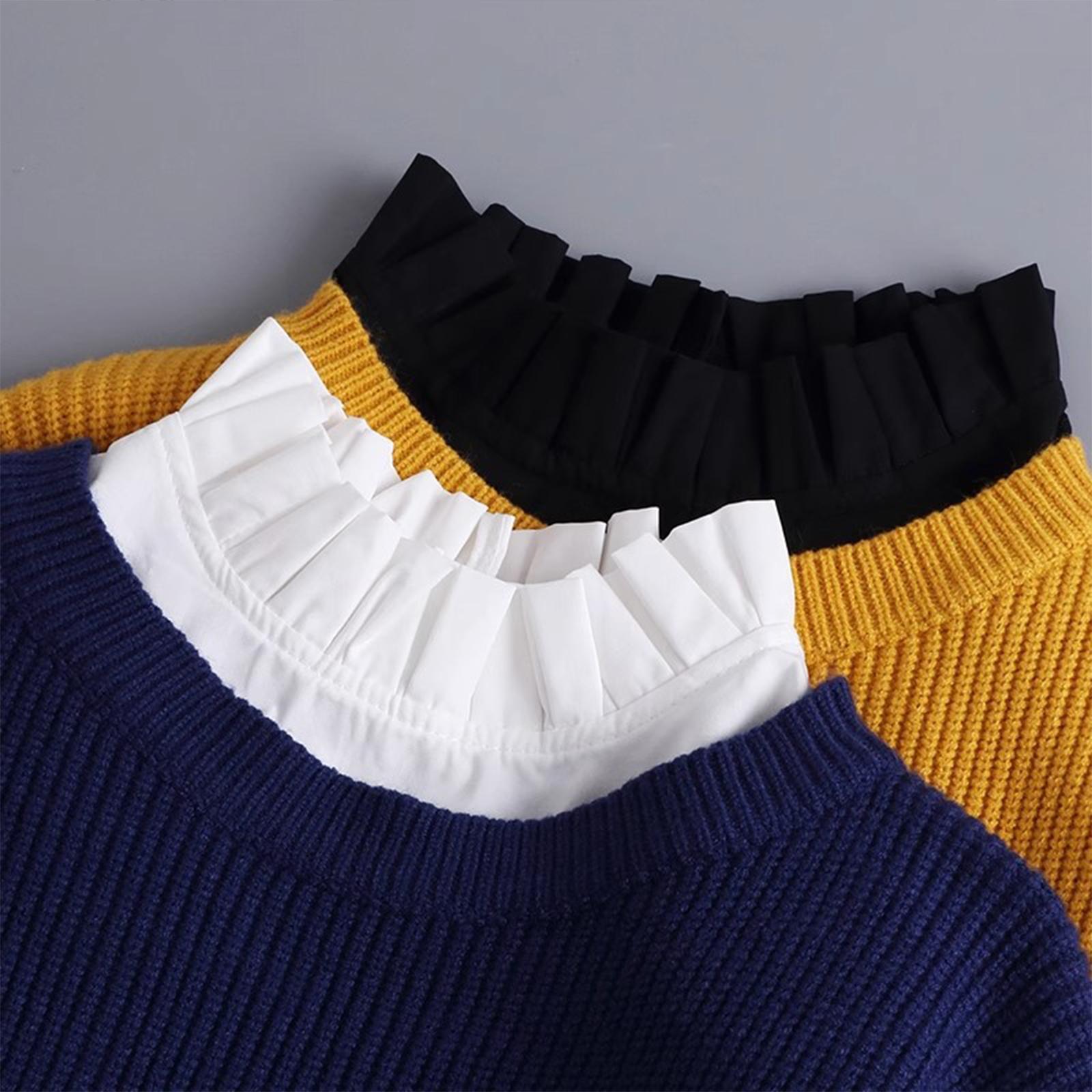 Gola Falsa Decorativa Versátil - Blouses avaliação e preço