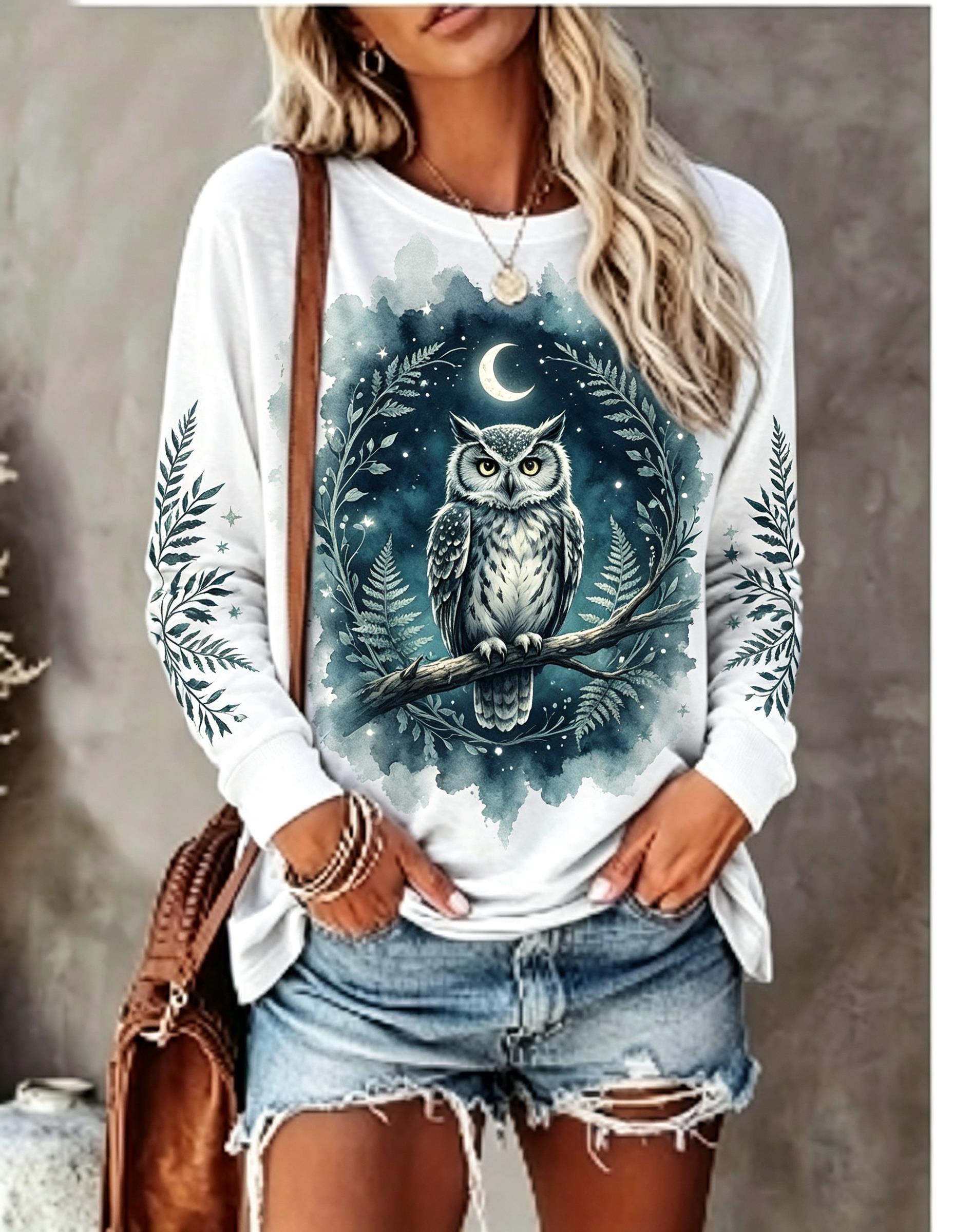 Camiseta de manga comprida par - Blouses avaliação e preço